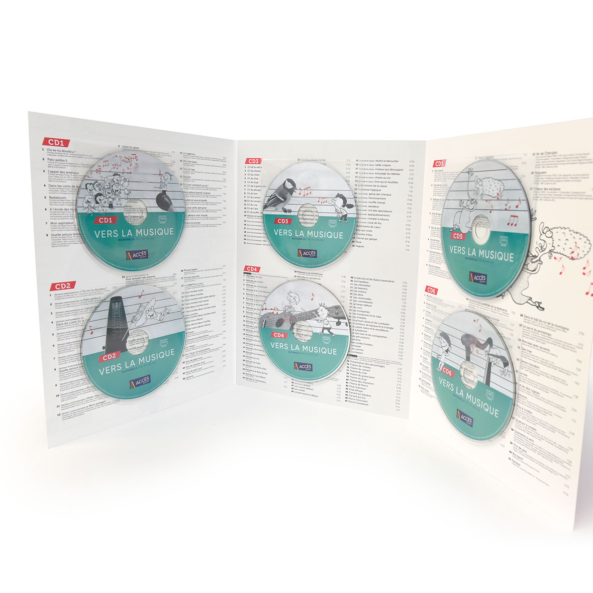 Complement cd vers la musique miniature 4 acces editions