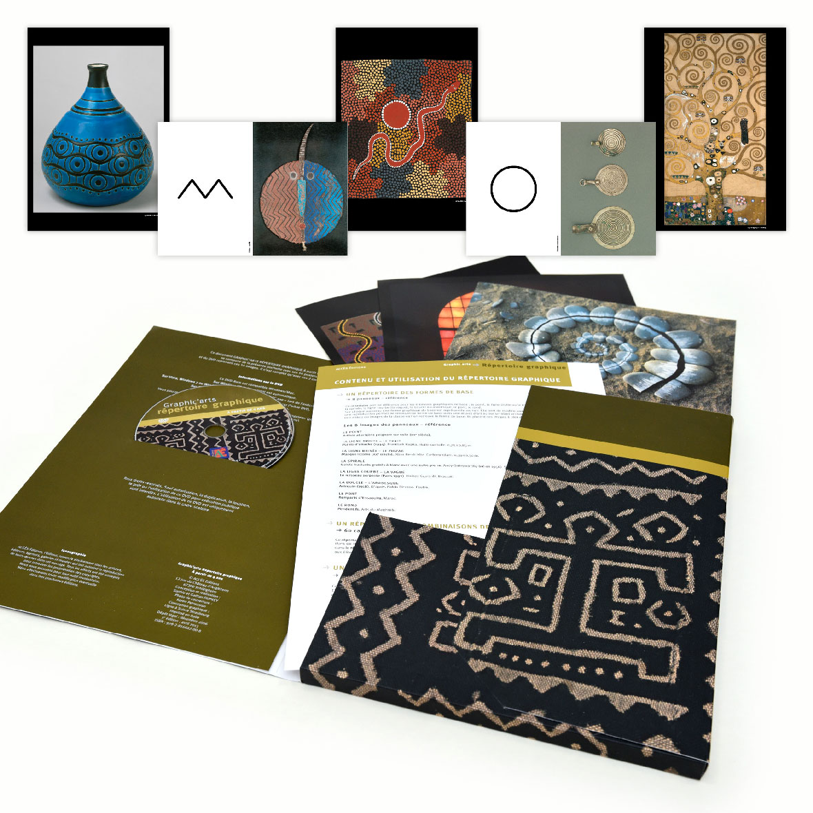Graphic arts repertoire graphique miniature 4 acces editions