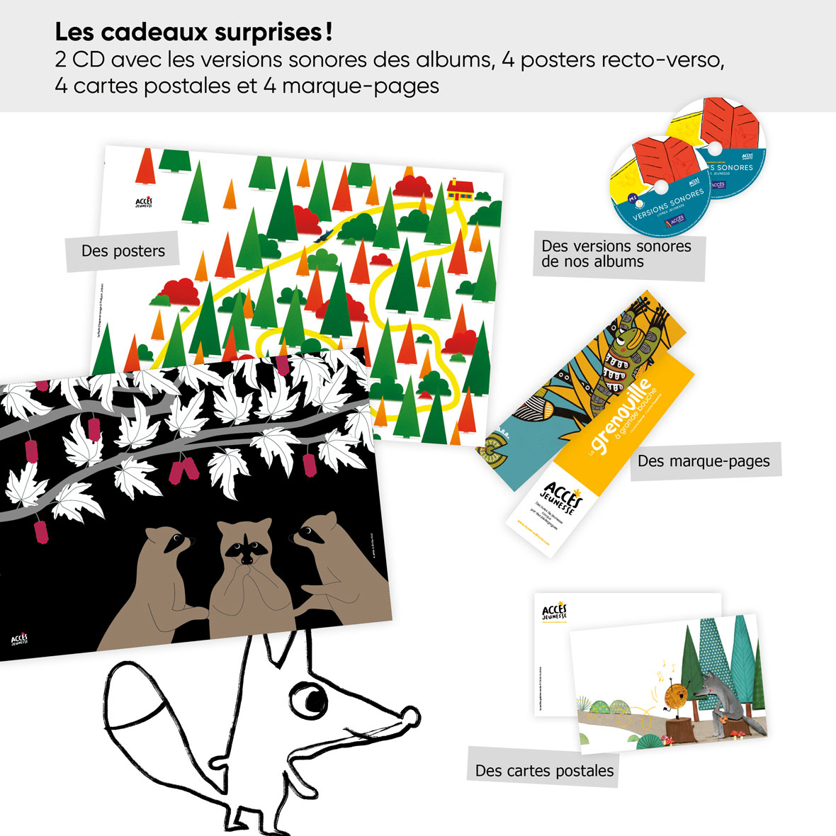 Autour des livres ms lot 24 livres cadeaux surprises acces jeunesse