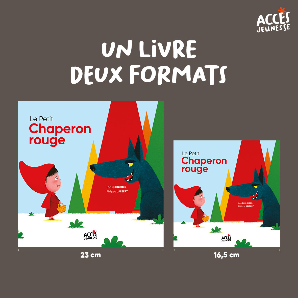 Le petit chaperon rouge miniature format acces jeunesse