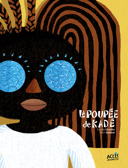 Couverture du conte La poupée de Kadé illustrée par une poupée.