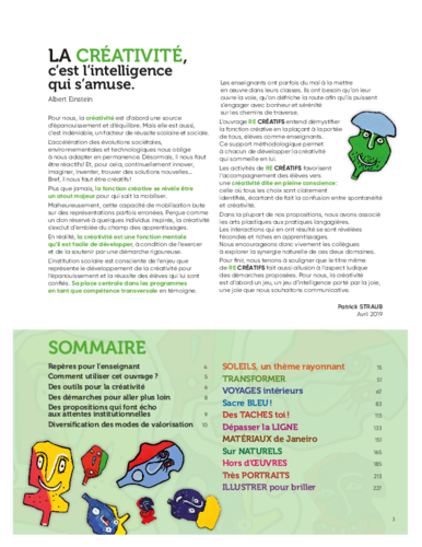 Re creatif sommaire acces editions